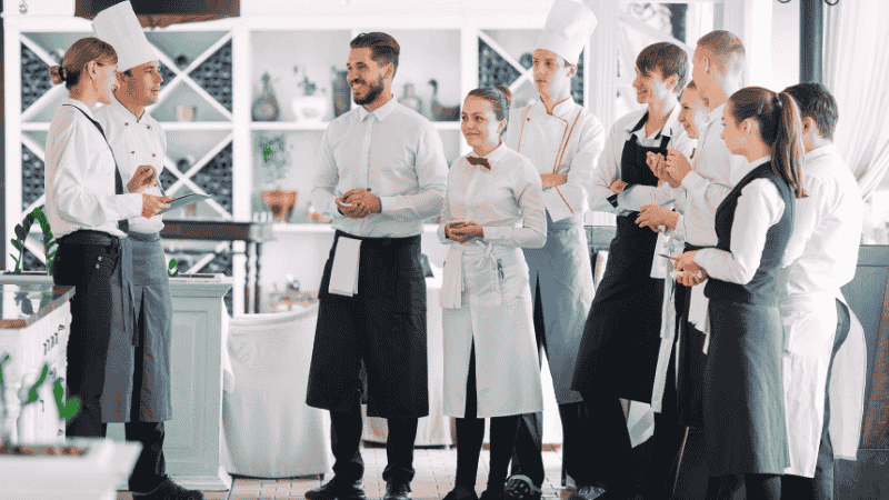 image of restaurant staff for case study - RAM adds a new revenue stream with sponsored retargeting