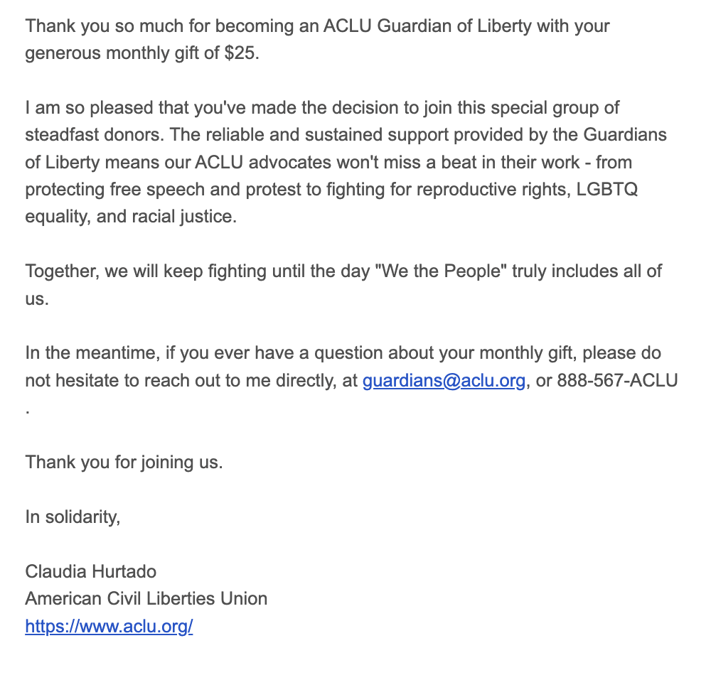 ACLU June 2025
