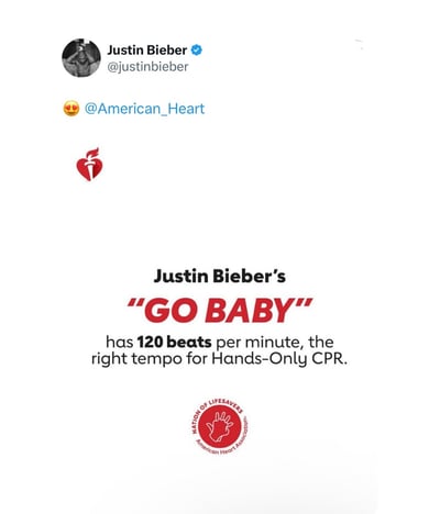 AHA Justin Bieber
