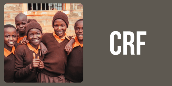 Group of children that CRF raised donations to support