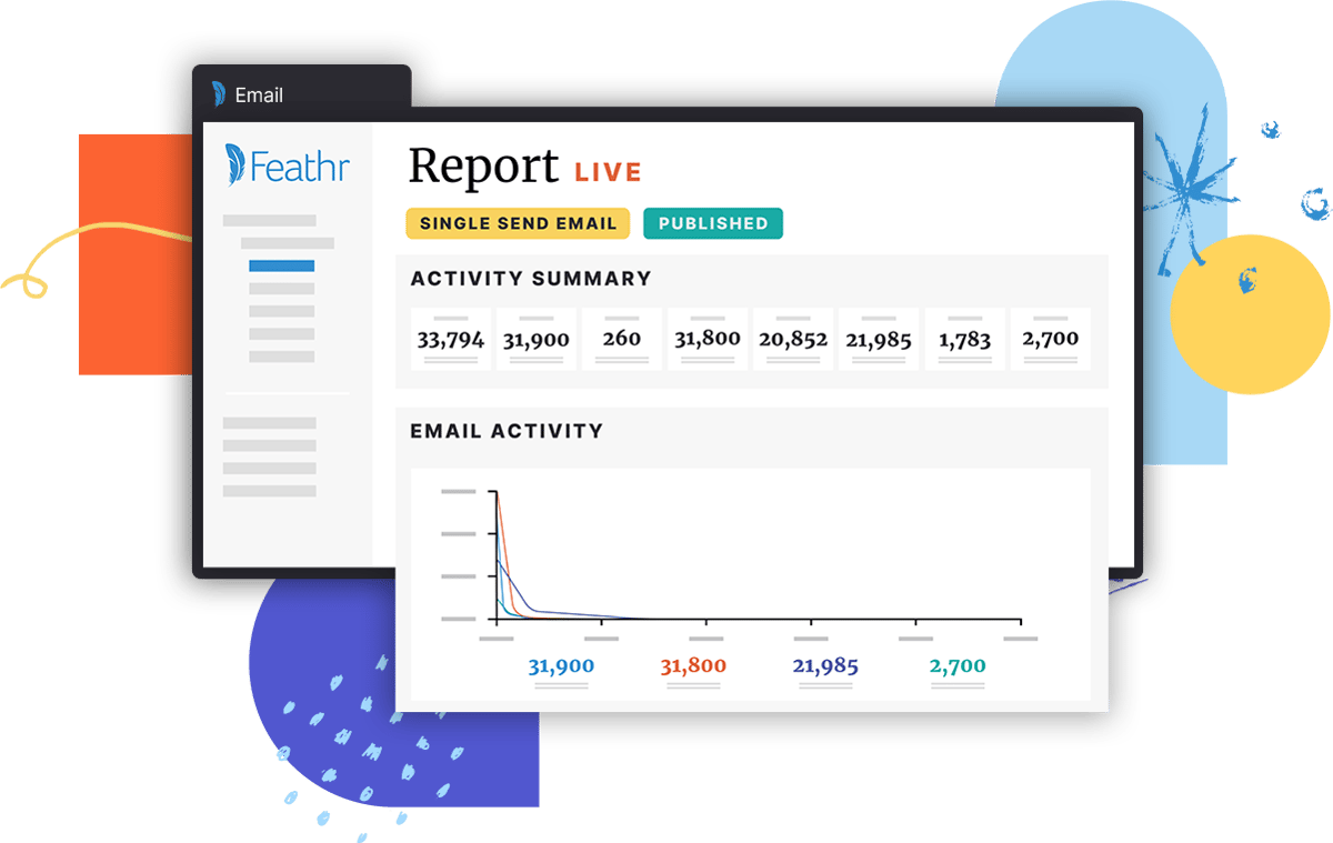 Feathr | Live Email Reporting