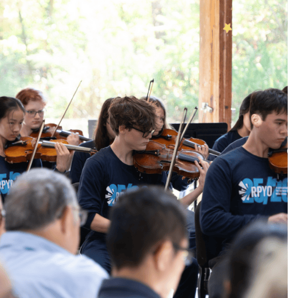 Students playing at RPO