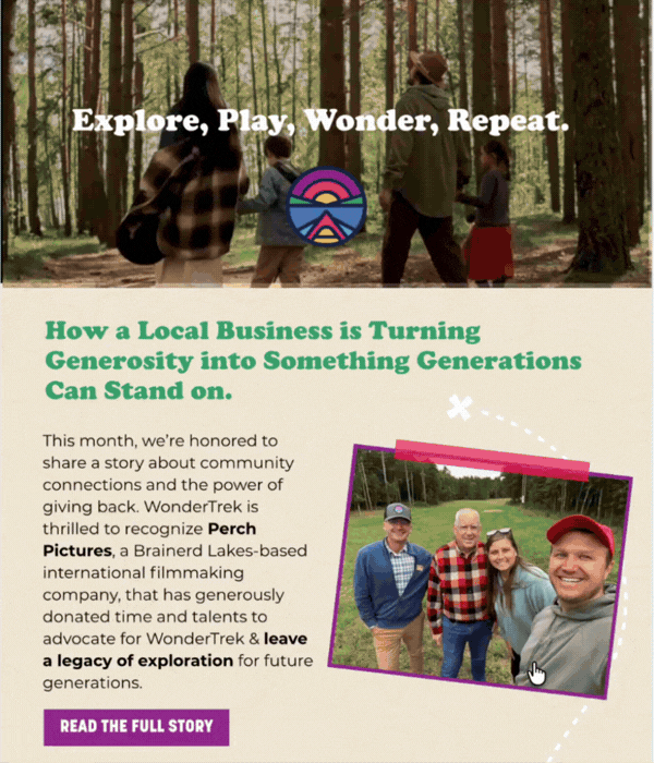 WonderTrek's March Newsletter