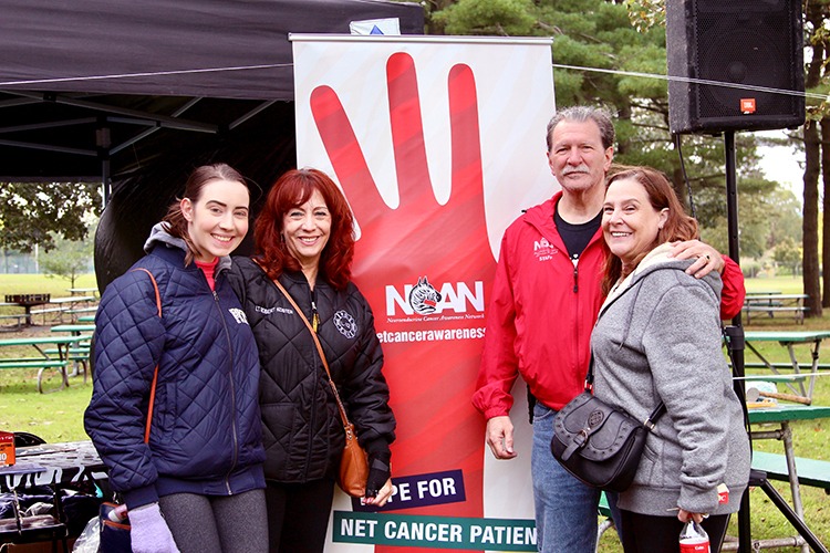 people at NCAN fundraiser walk 